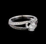 1.22 ctw Diamond Ring - 14KT White Gold