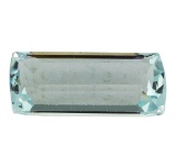 5.76 ct.Natural Cushion Cut Aquamarine