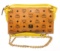 MCM Bicolor Leather Medium Crossbody Shoulder Bag