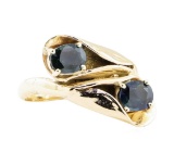 1.80 ctw Sapphire Ring - 14KT Yellow Gold