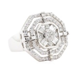 1.70 ctw Diamond Ring - 14KT White Gold