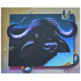 Water Buffalo by Ferjo Original