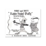 Robin Hood Daffy Lobby Card Litho by Chuck Jones (1912-2002)