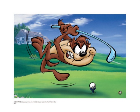 Warner Brothers Hologram Tee off Taz