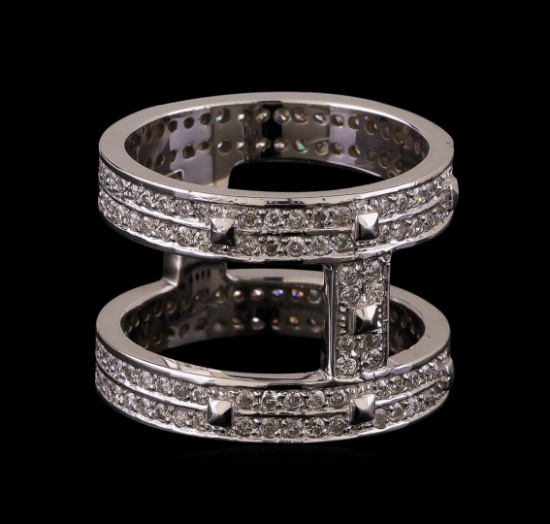 14KT White Gold 0.42 ctw Diamond Ring