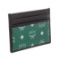 MCM Eden Green Reflective Nylon Leather Mini Card Case
