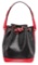 Louis Vuitton Black Red Epi Leather Noe GM Drawstring Shoulder Bag