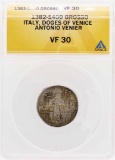 1382-1400 Grosso Italy Doges Of Venice Antonio Venier Coin ANACS VF30