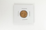 1952-D $2 1/2 Indian Head Quarter Eagle Gold Coin