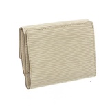 Louis Vuitton White Epi Leather Ludlow Wallet