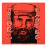 Fidel Castro by Steve Kaufman (1960-2010)