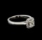 0.72 ctw Diamond Ring - 14KT White Gold