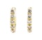0.85 ctw Diamond Earrings - 14KT Yellow Gold