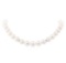 0.74 ctw Diamond and South Sea Pearl Necklace - 14KT White Gold