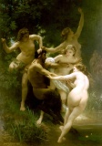 William Bouguereau - Nymphs and Satyr