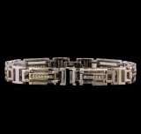0.65 ctw Diamond Bracelet - 14KT White Gold