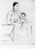 Mary Cassatt - Nursing