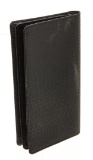Louis Vuitton Black Epi Leather Checkbook Cover Wallet