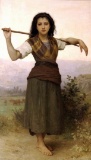 William Bouguereau - The Shepherdess