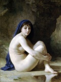 William Bouguereau - Seated Nude