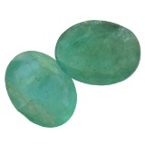 6.03 ctw Oval Mixed Emerald Parcel