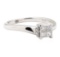 0.30 ctw Diamond Ring - 10KT White Gold