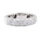 0.60 ctw Diamond Ring - 14KT White Gold