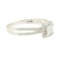 0.60 ctw Diamond Ring - 14KT White Gold