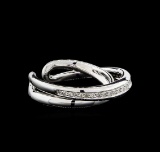 0.20 ctw Diamond Ring - 14KT White Gold