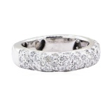 0.60 ctw Diamond Ring - 14KT White Gold