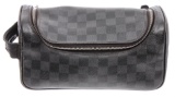 Louis Vuitton Damier Graphite Canvas Leather Toiletry Pouch Bag