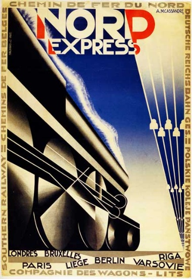 Adolphe Cassandre - Nord Express