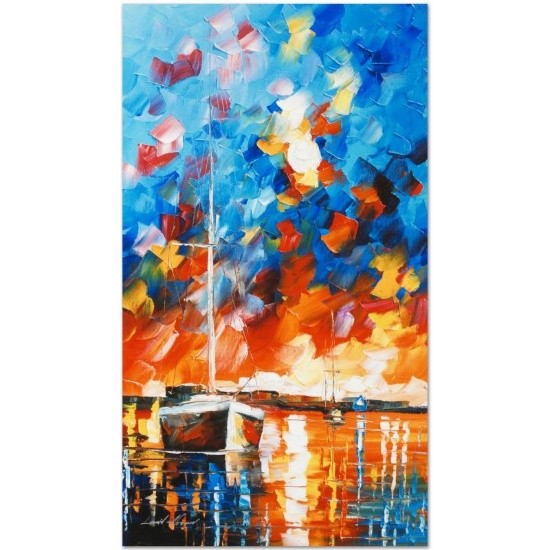 Night Comes by Afremov (1955-2019)