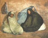 Group de Mujeres Sentadas I (Group of Seated Women I) by Francisco Zuniga 32/92