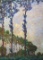 Claude Monet - Poplar Series, Wind