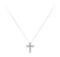 1.84 ctw Diamond Pendant And Chain - 14KT White Gold