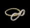 0.35 ctw Diamond Ring - 14KT Two-Tone Gold