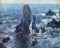 Claude Monet - Rocks on Belle-Ile (The Needles of Port-Coton)