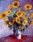 Claude Monet - Still Life with Sunflowers