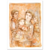 Portrait of a Family by Hibel (1917-2014)