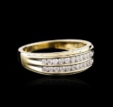 14KT Yellow Gold 0.50 ctw Diamond Ring