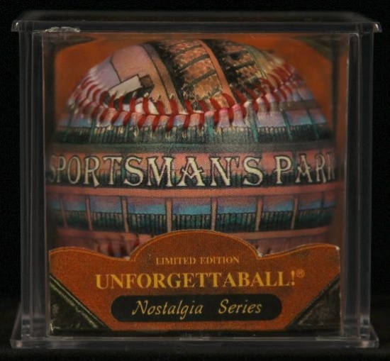 Unforgettaball! "Sportsman's Park" Nostalgia Series Collectable Baseball