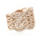 14KT Rose Gold 1.40 ctw Diamond Ring