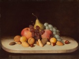 Robert Duncanson - Still Life with Fruit and Nuts