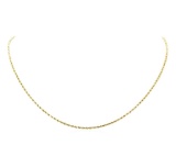 Twenty Inch Rope Chain - 14KT Yellow Gold