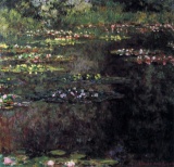 Claude Monet - Water Lilies, Water Landscape #5