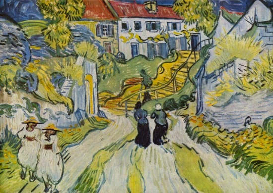 Van Gogh - Street And Road In Auvers