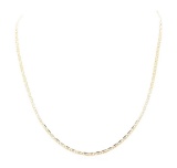 24 Inch Valentino Chain - 14KT Yellow, Rose, and White Gold