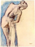 Edgar Degas - Female After The Bath