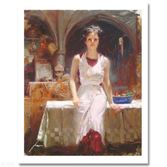 Pino (1939-2010) "Deborah Revisited" Limited Edition Giclee. Numbered and Hand S